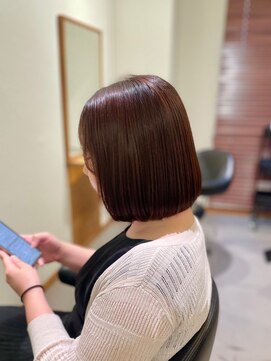 クリック(Click) ミディアムヘア/暗めカラー/グランマッシュ/北九州/小倉