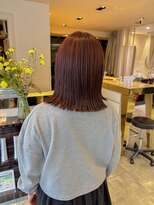 ヘアーエスクールフェイス(hair S. COEUR face)&nbsp;切りっぱなし/大阪美容室/枚方