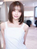 ケアリー 大泉学園(Carelly)&nbsp;デザインカラー/レイヤーカット/ウェットヘア/オリーブベージュ