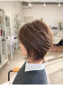 40代、50代におすすめ骨格補正ショート