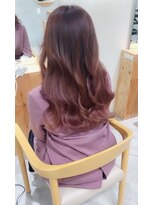 チェレ ブラン 堺東店(Chere brun) 髪質改善カラー×レッドブラウン×ヨシンモリウェーブ
