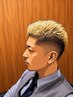メンズカット+ブリーチコース ¥13000→¥12000