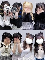 アールエーサロン モノクロ 虎ノ門(RA SALON モノクロ)&nbsp;【推し活ヘアセット】双子立体リボンヘアセット