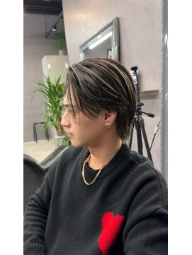 リッチブランドアンドコー 守口店(Rich Brand&Co) ダブルカラーブリーチケアブリーチミルクティーリタッチシルバー