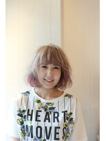 クリコ ヘアーデザイン(CLICQUOT hair design)&nbsp;光にやわらかく透けるハイ透明感カラー