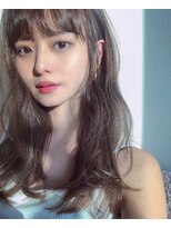 アリーズ シブヤ(ALLYS shibuya)&nbsp;大人かわいい  ことりベージュ　毛先パーマ