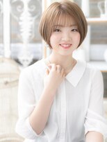 モッズヘア 越谷(mod's hair)&nbsp;*mod's越谷*外国人風ハイトーンで垢抜け☆前下がりボブa