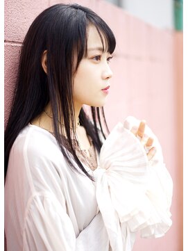 シーン(hair design SCENE) ≪谷添担当≫黒染めじゃない黒☆ナチュラルストレート☆