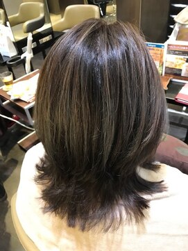 スーパーカット 元町店(SUPER CUT) ネオウルフ☆3Dマットベージュ