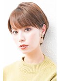前下りボブ・ ボブショート・前下りショート・ オン眉ボブ