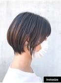 【店長中森が提案】秋冬必見☆首が綺麗に見えるマッシュショート