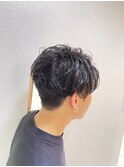 垢抜けパーマスタイル
