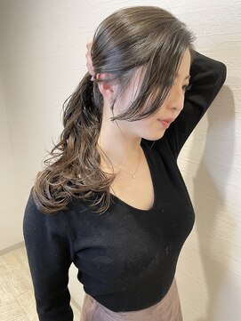 サク(Sac.) 【エギュモリ】×【プラチナベージュ】Sac.恵比寿 栃木優佑