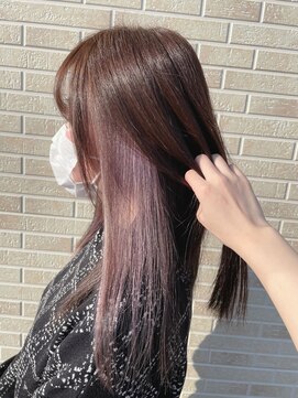 クレール(Claire) ロイヤルパープル/フレンチガーリー/シースルーバンク/艶感