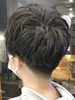ヘッズ 本八幡店(HEADS)&nbsp;MEN'S HAIR  センターパート　ツイストスパイラル　コンマヘア