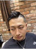 震災刈りスキンフェード　アイロンパーマ　濡れパン　国分寺