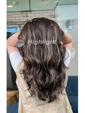 ラフ(LAFF) #バレイヤージュ#グレージュカラー#ボブウルフ#ココアベージュ