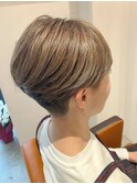 ハイトーンマッシュショート☆