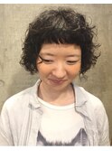 ショートヘア/ハンサムショート/ショートパーマ