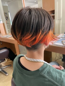 シャンプーボーイ 佐世保駅前店(SHAMPOO BOY) 裾カラー 佐世保美容室 佐世保駅前美容室