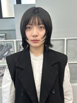 シーン(scene) 【scene】ウルフボブ