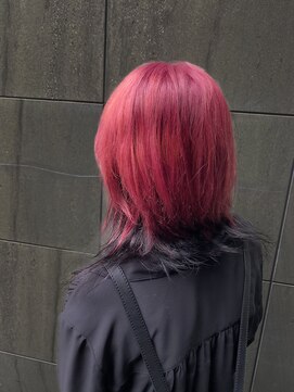 ジルバイジゼル(JILL by GiseL) 中世ウルフ/メンズウルフ/ハイトーン/ダブルカラー/ホワイト