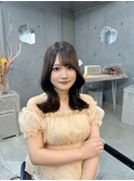 ミディアムレイヤー×くびれ巻き