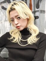 ブゾン(buZon)&nbsp;【buZon ブゾン】レイヤーロング前髪パーマハッシュカット