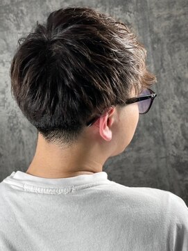 ヒロギンザバーバーショップ 新宿店(HIRO GINZA BARBER SHOP) スパイラルマッシュ