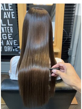 アッタニコ(atta2co) 髪質改善 縮毛矯正 ツヤ グレージュ