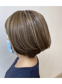髪質改善丸みショート「武蔵小杉髪質改善オージュア」20代／30代