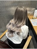 #グラデーション#エクステ#プルシールエクステ#ロングヘア
