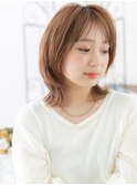 浅草/髪質改善/ハイトーンカラー☆大人ボブウルフマッシュi