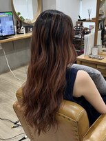 メアリー バイ メリー(marry by merry)&nbsp;【立町メアリーバイメリー】☆バレイヤージュ×ピンクブラウン☆