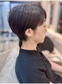 本八幡×アディクシーカラー×ブリーチなし×ナチュラルショート