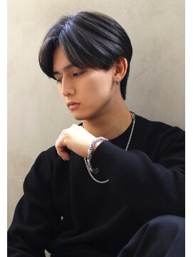 ロゼ 茨木(Rose) 【ROSE】メンズ_センターパート_マッシュ_韓国