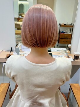 ロマリア 渋谷 渋谷宮益坂(Lomalia) 乾かすだけでキマる髪ケアブリーチペールピンク