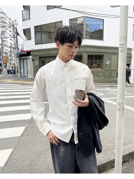 グリーンミドル(GREEN middle) メンズカット:爽やかラフショート/メンズショート/ビジネスヘア