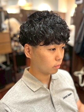 ケースタイル ヘアスタジオ 有楽町本店(K-STYLE HAIR STUDIO) メンズパーマ/波巻きツイストスパイラル/メンズカット<理容室>