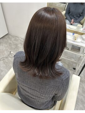ガーネットプラス(Garnet+) アッシュグレージュ×大人くびれヘア