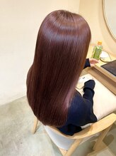 【髪質改善メテオカラー】で極上の艶髪に。[田町/三田]