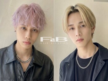 ファブ 千葉店(FaB)の写真/メンズも大歓迎！ブリーチで差がつくスタイルへ♪パーマも人気絶大◎［千葉/ブリーチ］