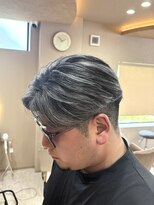 エオバイオー(EOW by oOo)&nbsp;【夏のメンズスタイル×ホワイトシルバーメッシュ】