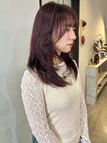 ニコフクオカヘアーメイク(NIKO Fukuoka Hair Make)&nbsp;【NIKO】カシスピンク/艶髪カラー/秋冬におすすめ