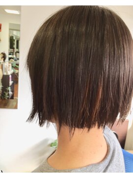 アオ(hair studio ao) パッツンボブ