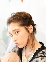 アース 熊本光の森店(HAIR&MAKE EARTH)&nbsp;ラグジュアリー編み込みアレンジ