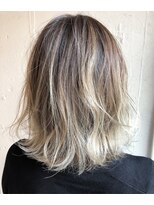 エイト 福岡天神店(EIGHT fukuoka)&nbsp;【EIGHT福岡】nabe_上質バレイヤージュホワイトモカベージュ☆