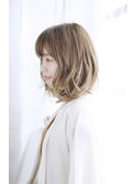 吉祥寺3分/かきあげ髪質改善マロンベージュ美髪Aラインボブ/008
