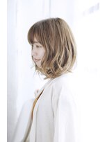 シュシュット(chouchoute)&nbsp;吉祥寺3分/かきあげ髪質改善マロンベージュ美髪Aラインボブ/008