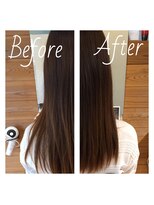 マヤ 小瀬店(MYA)&nbsp;オージュアオーダートリートメント。ツヤツヤ髪。